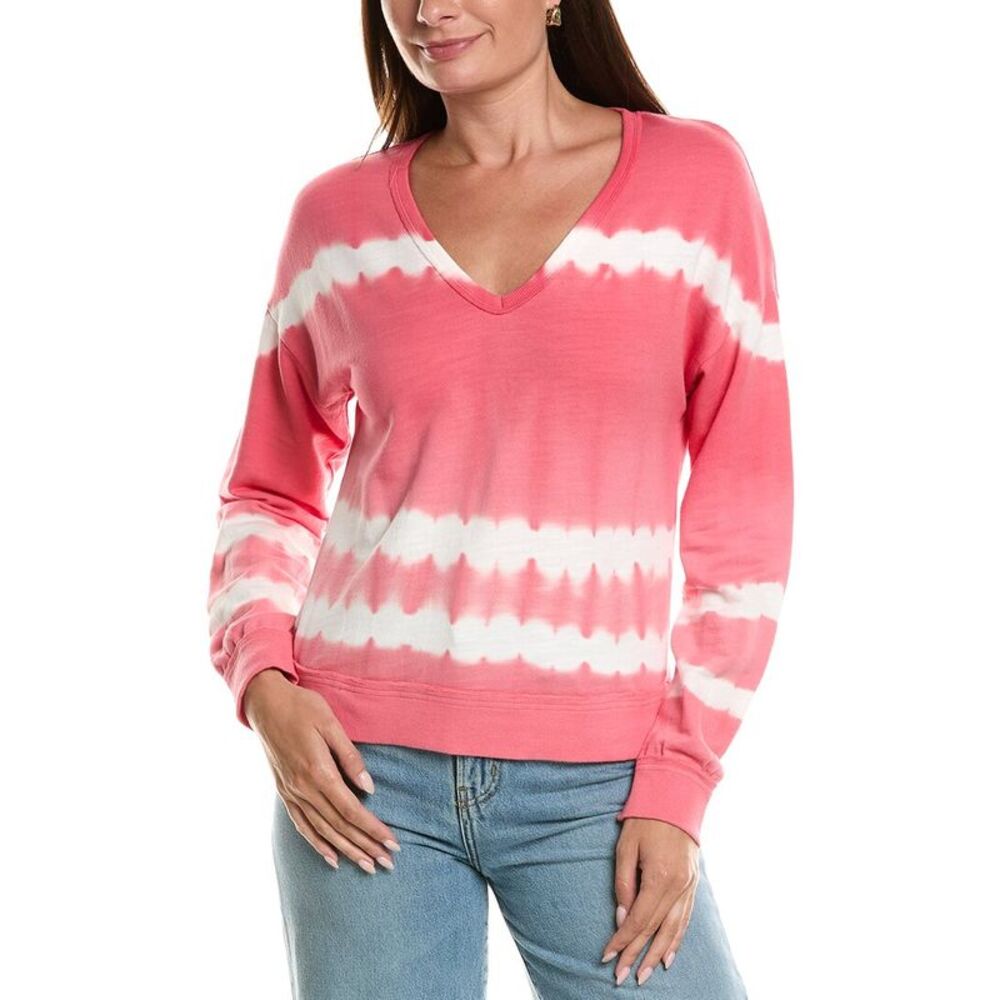 Xcvi Womens  Rolin Pullover, Pink